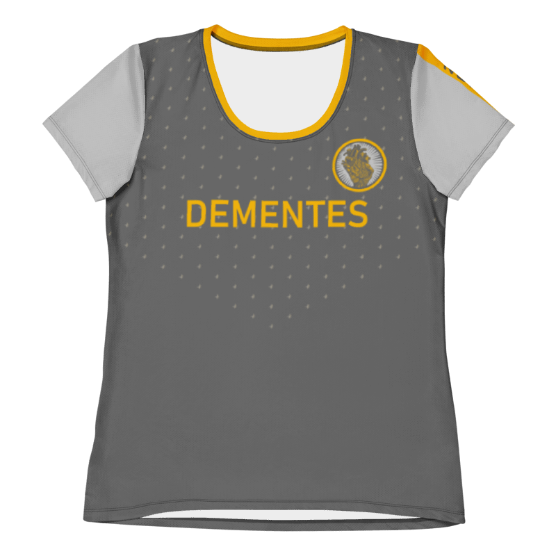The Space for Your Pace * Leave Your Footprint Womens Athletic shirt